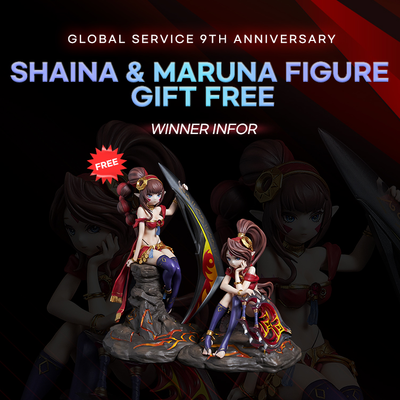 Information on Com2uS Store's June VIP Selection and Delivery of Twin Figure Set Prizes