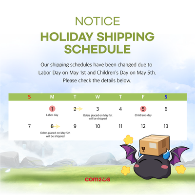 HOLIDAY SHIPPING SCHEDULE