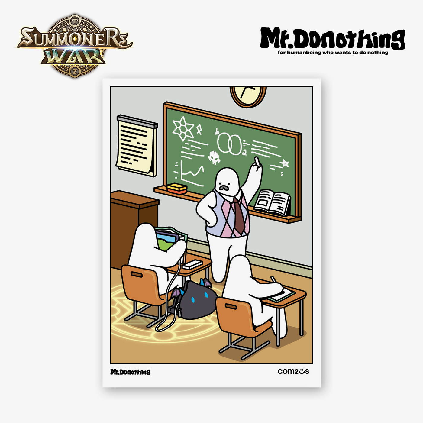 [Summoners War X Mr.Donothing] Poster_Classroom (A3)