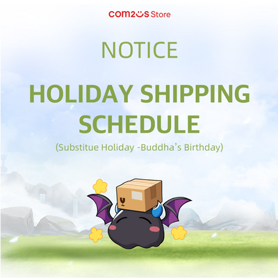 Com2uS Store Shipping Notice (Substitue Hoildy - Buddha's Birthday)