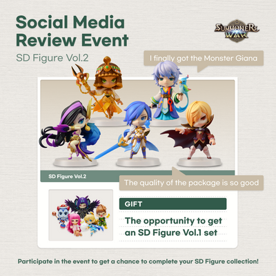 SD Figure Vol. 2  Social Media Review Event