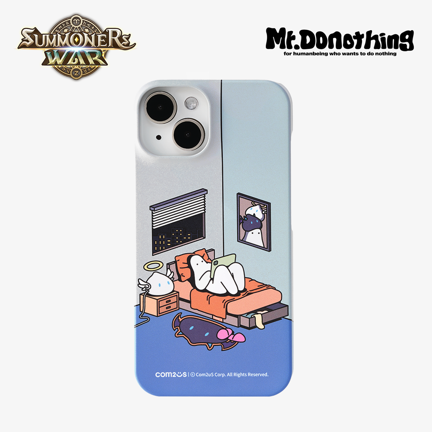 [Summoners War X Mr.Donothing] Smartphone Case_Room (iPhone 14)
