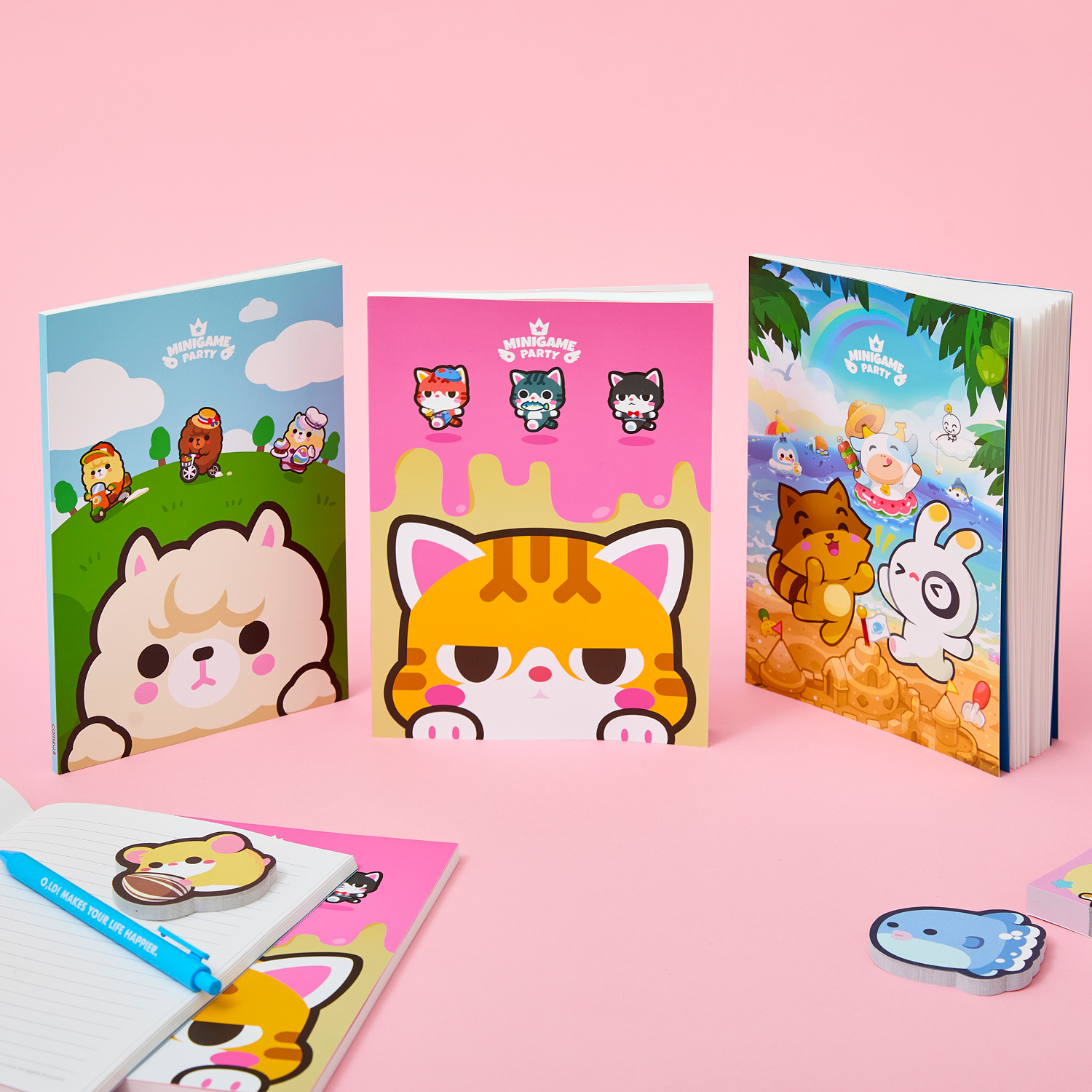 [Minigame Party] Notebook (3 Types)