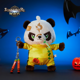 [Summoners War] Halloween Panda Warrior Plushie & Keychain