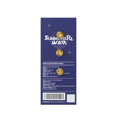 [Summoners War] Scroll Badge (Set of 3)